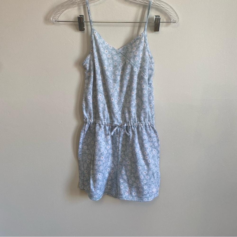 Abercrombie Kids Blue Floral Pajama Set